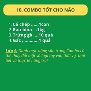 COMBO TỐT CHO NÃO